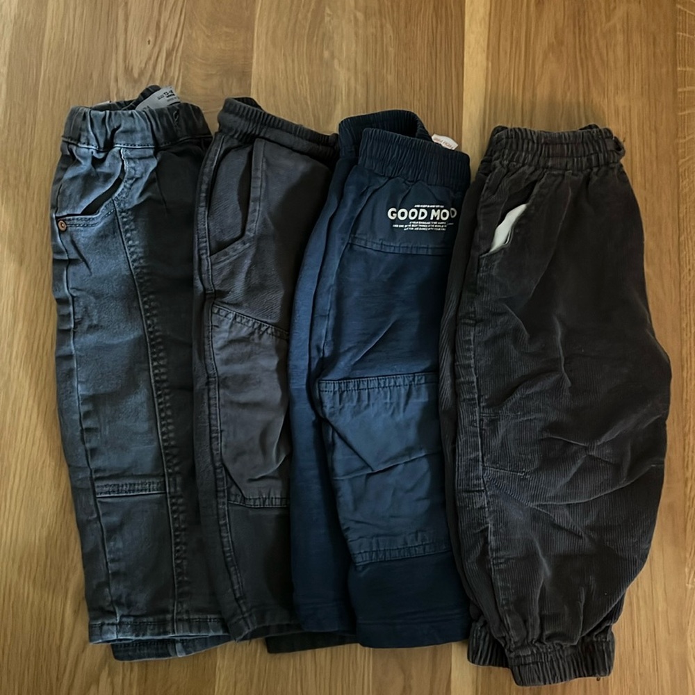 Lot of Toddler Jogger Pants 9-12M and 12-18M
